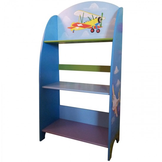 Biblioteca Etajera Trasportation din lemn MDF Liberty House Toys OnlyToys