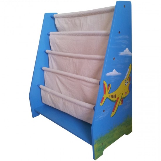 Biblioteca Reviste Trasportation din lemn MDF Liberty House Toys OnlyToys