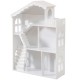 Biblioteca Casuta Etajera cu Balcon Ferestre  Scari si Mansarada DollHouse Bookcase  MDF Liberty House 