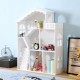 Biblioteca Casuta Etajera cu Balcon Ferestre  Scari si Mansarada DollHouse Bookcase  MDF Liberty House 