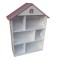 Biblioteca Casuta Etajera cu ferestre si mansarada DollHouse Bookcase  MDF Liberty House 