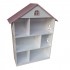 Biblioteca Casuta Etajera cu ferestre si mansarada DollHouse Bookcase  MDF Liberty House 
