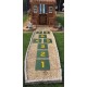 Sotron din placi elasticie de Caucic Hopscotch pentru gradinite scoli parcuri 