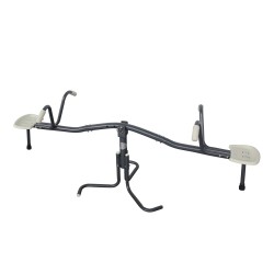 Balansoar Metalic Rotativ 360 pentru copii cu 2 locuri - Solid Robust cu celeme de fixare AXI