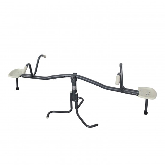 Balansoar Metalic Rotativ 360 pentru copii cu 2 locuri - Solid Robust cu celeme de fixare AXI
