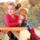 Masuta XL Copii Picnic si Activitati ZidZed de Gradina cu 2 bancute din lemn de Cedru AXI