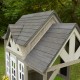 Casuta de Joaca Scenic View  pentru copii PlayHouse Wooden Play cu Bucatarie si accesorii pentru exterior gradina Kidkraft