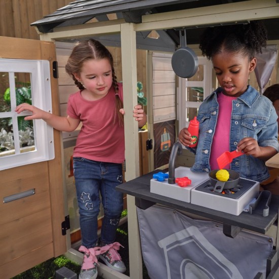 Casuta de joaca Cuptorul cu Lemne Kidkraft Cozy Hearth - Casa cu LEDuri pentru copii cu pridvor si bancute cu bucatarie si accesorii Cabin PlayHouse Casuta de joaca Cuptorul cu Lemne Kidkraft Cozy Hearth - Casa cu LEDuri pentru copii cu pridvor si bancute cu bucatarie si accesorii Cabin PlayHouse