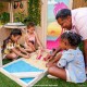 Casuta de Joaca Barbie SeaSide din lemn de cedru pentu copii - Casa  La Mare - Kidkraft cu bucatarie si accesorii 