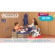 Mobilier Modular Gradina pentru Copii - Canapea Coltar Fotoliu sectional cu Umbrela Navy Bulmarin Kidkraft