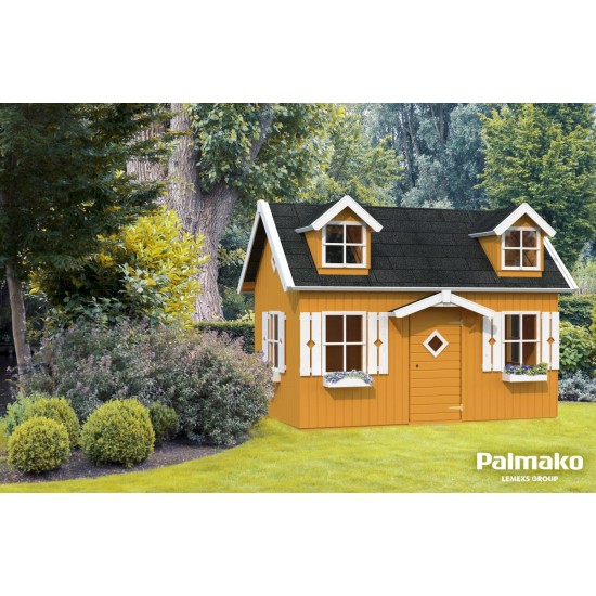 Casuta de Joaca Maria PlayHouse 6.9 m2 - Casa etajata pe 2 nivele pentru copii Marie Palmako
