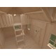 Casuta de Joaca Maria PlayHouse 6.9 m2 - Casa etajata pe 2 nivele pentru copii Marie Palmako