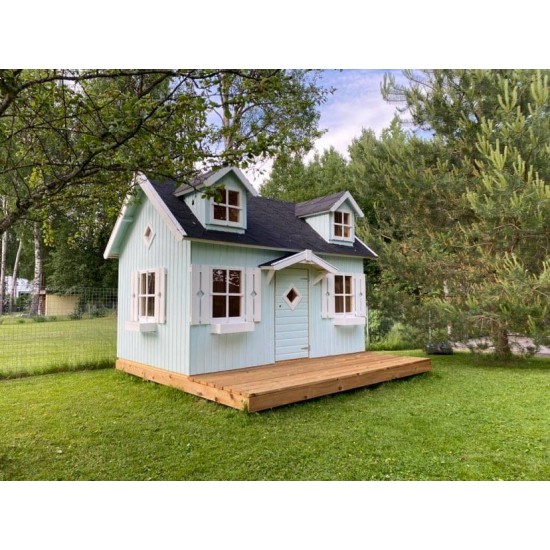 Casuta de Joaca Maria PlayHouse 6.9 m2 - Casa etajata pe 2 nivele pentru copii Marie Palmako