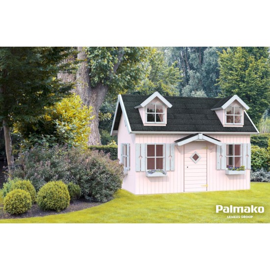 Casuta de Joaca Maria PlayHouse 6.9 m2 - Casa etajata pe 2 nivele pentru copii Marie Palmako