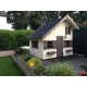 Casuta de Joaca Tom Palmako PlayHouse 5,1 m2 - Casa etajata pe 2 nivele pentru copii