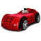 Pat Masina Buburuza VW Beetle cu LEDuri - Pat din lemn MDF in forma de masina LadyBug VW Beetle