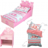Set mobilier Princess Castle 3 piese - pat noptiera lenjerie