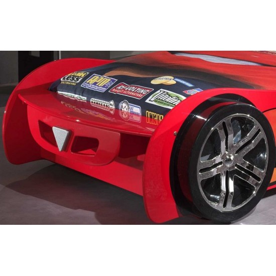 Pat Masina Rally Car, rosie, roti 3D - Premium High Gloss Quality