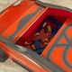 Masuta de joaca in forma de Masina - Speed N Play Kidkraft- Masa din lemn cu piste trasee auto si spatiu de stocare
