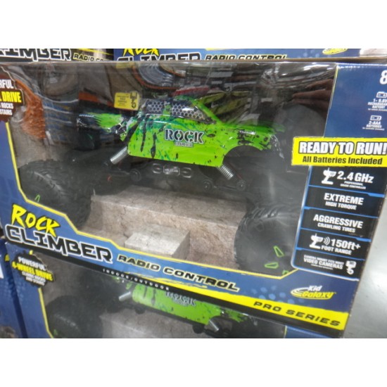 Masina ROCK CLIMBER Powerfull 4x4 4WD off road cu baterie reincarcabila si telecomanda Kid Galaxy