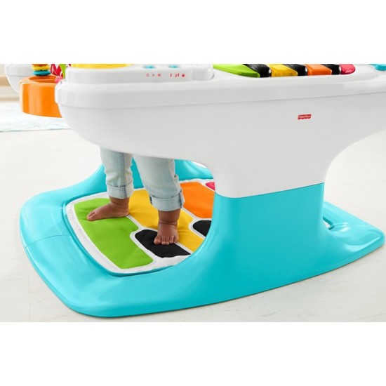 Centru activitati Fisher-Price 4 in 1-  Step Piano Play cu salteluta OnlyToys