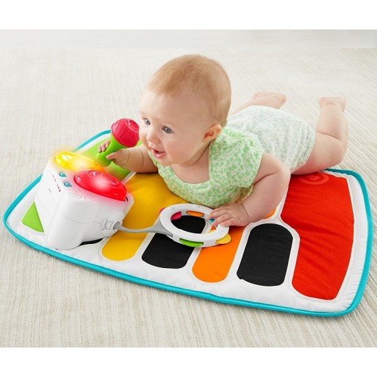 Centru activitati Fisher-Price 4 in 1-  Step Piano Play cu salteluta OnlyToys