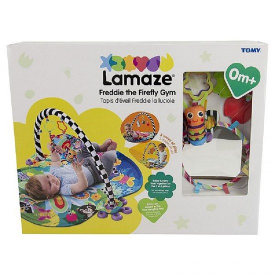Centru activitati Lamaze Freddie Licuriciul - Salteluta  bebelusi- Lamaze Freddie The Firefly Gym