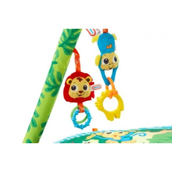 Centru de joaca misca si canta -Salteluta de joaca Little Tikes Sway cu 9 melodii si bara cu jucarii balansabila automat 