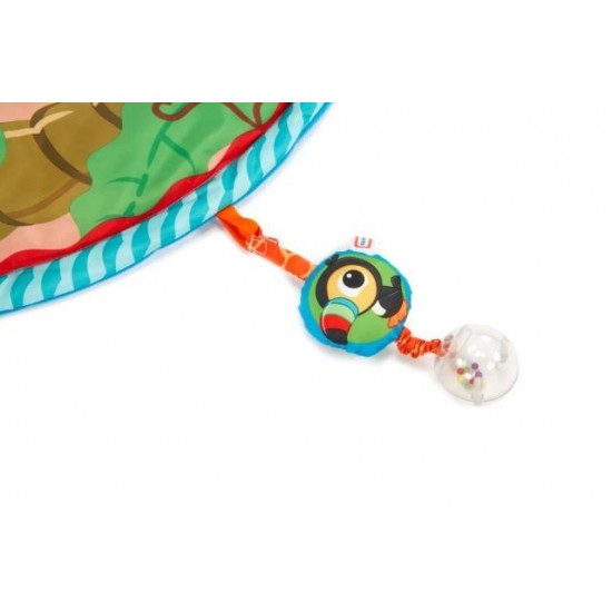 Centru de joaca misca si canta -Salteluta de joaca Little Tikes Sway cu 9 melodii si bara cu jucarii balansabila automat 