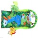 Centru de joaca 3 in 1 Salteluta Rain Forest Zoo - Musical Baby Activity play gym