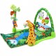 Centru de joaca 3 in 1 Salteluta Rain Forest Zoo - Musical Baby Activity play gym