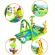 Centru de joaca 3 in 1 Salteluta Rain Forest Zoo - Musical Baby Activity play gym