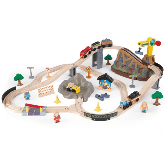 Set Trenulete Bucket Top Construction Train Kidkraft