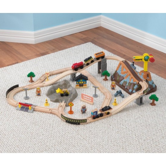 Set Trenulete Bucket Top Construction Train Kidkraft