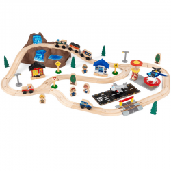 Set Trenulete Bucket Top Mountain  Train Kidkraft