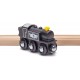 Locomotiva cu aburi  Neagra cu Carbuni - Black Steam Locomotive - Maxim 50816  Rail Road 