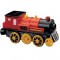 Locomotiva Electrica cu Baterie cu Sunete si Lumini LED Maxim  RED STEAM