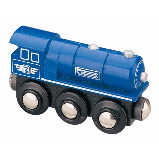 Locomotiva cu abur Blue Steam Engine - Maxim Enterprise 50813 Rail Road