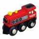 Locomotiva cu abur rosie Red Steam Engine - Maxim Enterprise 50399 Rail Road