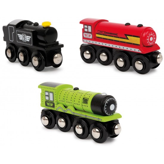 Locomotiva cu abur Green Steam Engine - Maxim Enterprise 50486 Rail Road