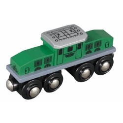 Locomotiva cu Pantograf Verde Crocodile  Maxim Enterprise 50504 Rail Road
