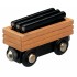Vagon din lemn cu tevi conducte si tuburi - Maxim enterprise 50212 Rail Road 