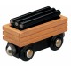 Vagon din lemn cu tevi conducte si tuburi - Maxim enterprise 50212 Rail Road 