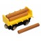 Vagon din lemn cu busteni - Maxim enterprise 50387 Rail Road 