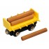 Vagon din lemn cu busteni - Maxim enterprise 50387 Rail Road 