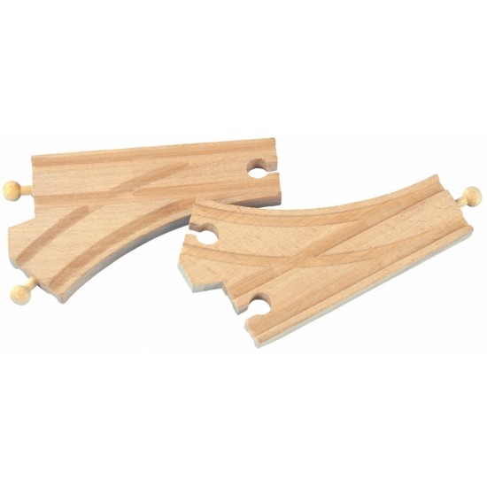 Macaz pentru trenulete -2 bucati - Maxim Rail Road 50907
