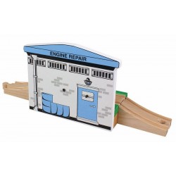 Statie de Reparatii Feroviare din lemn - Engine Repair Station Maxim