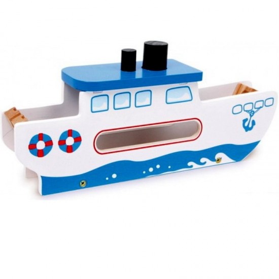 Vapor Feribot cu sine dn lemn pentru trenulete- Ferry Boat Maxim