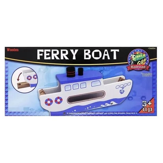 Vapor Feribot cu sine dn lemn pentru trenulete- Ferry Boat Maxim