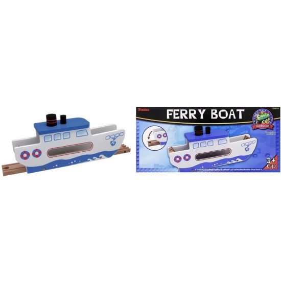 Vapor Feribot cu sine dn lemn pentru trenulete- Ferry Boat Maxim